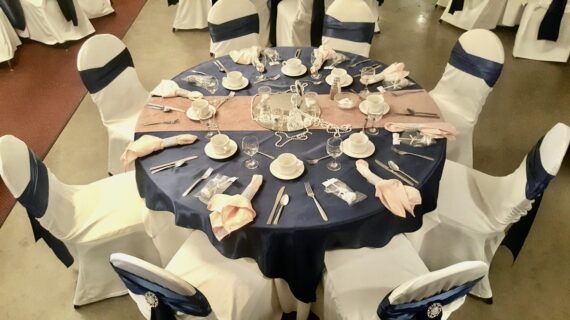 Overlay, Satin - Navy #406