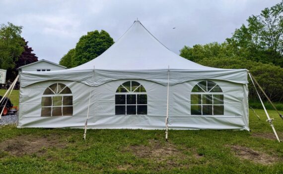 30' x 30' Marquee Frame Tent W 15' Mid Post