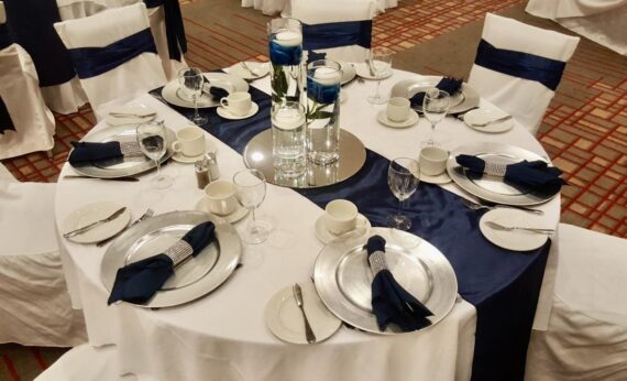 Runner, Satin - Navy