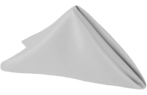 Napkin - Grey, Lamour Satin #361