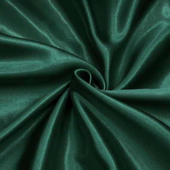 30ft - Draping Topper - Emerald Green Satin