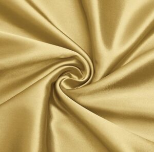 30ft - Draping Topper - Gold Satin