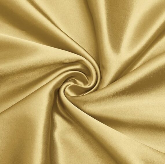 30ft - Draping Topper - Gold Satin