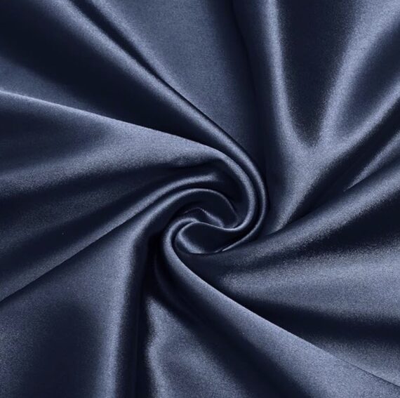 30ft - Draping Topper - Navy Satin