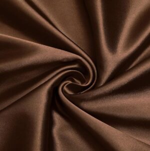 30ft - Draping Topper - Brown Satin