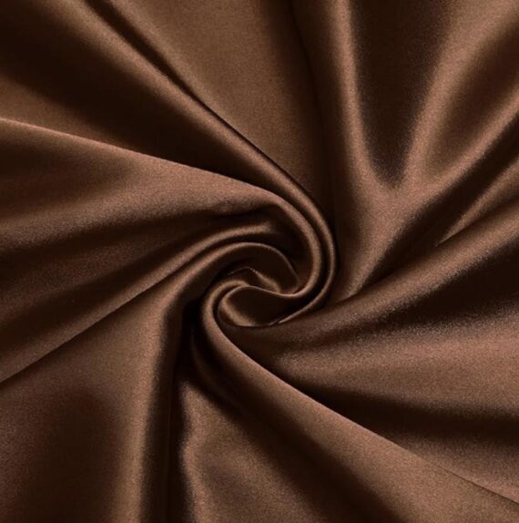 30ft - Draping Topper - Brown Satin