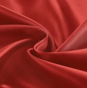 30ft - Draping Topper - Red Satin