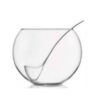 Punch bowl with ladle, glass 6 qt